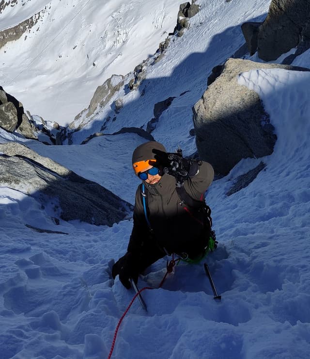 Aiguille du Midi - Mallory - Porter rectifiée